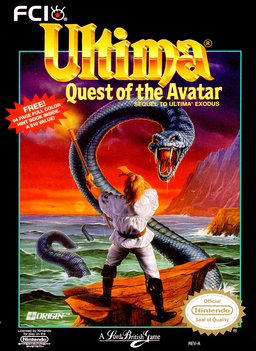 Ultima: Seija e no Michi box art for Famicom